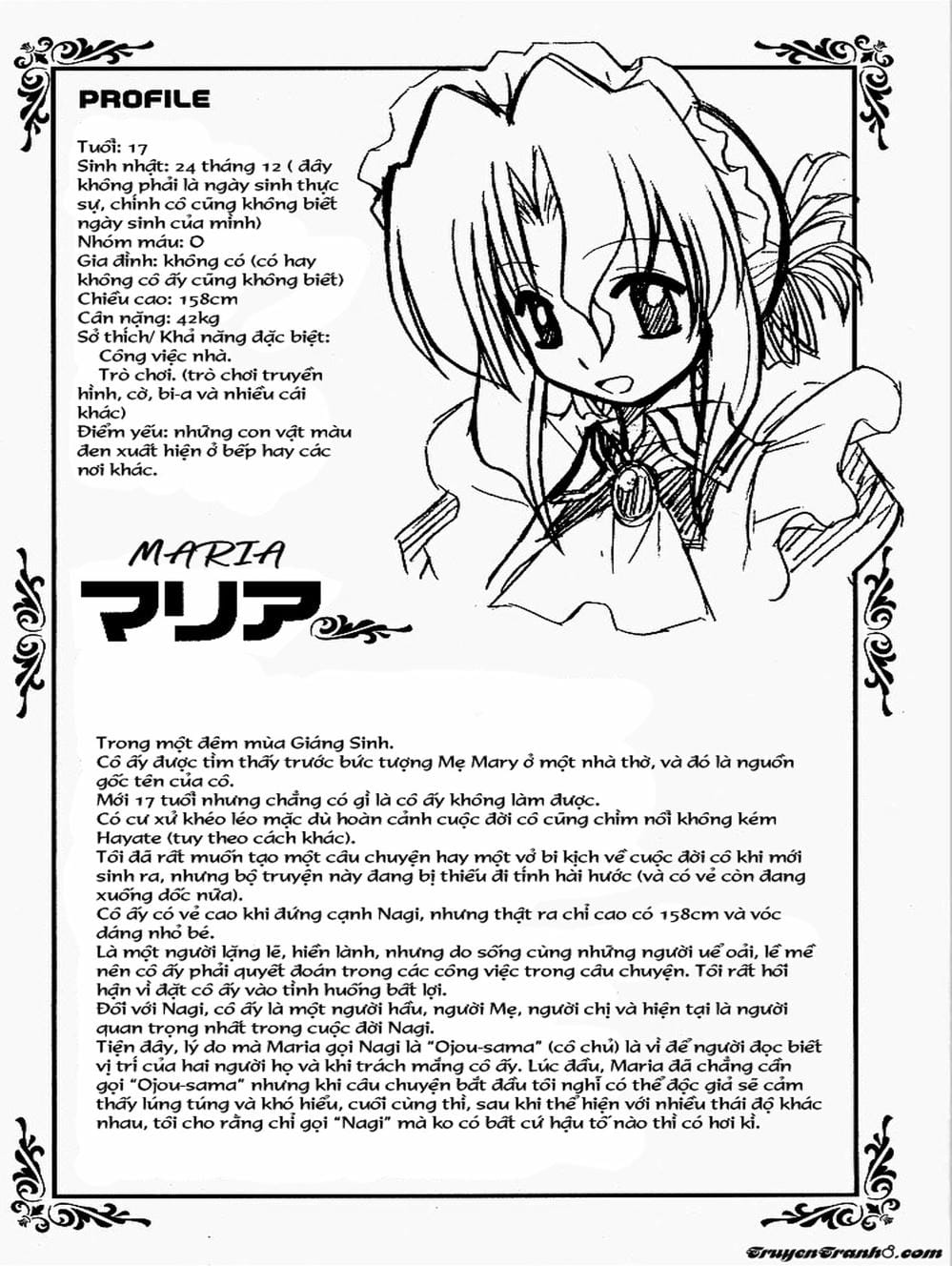 Truyện Tranh Chàng Quản Gia - Hayate No Gotoku trang 4