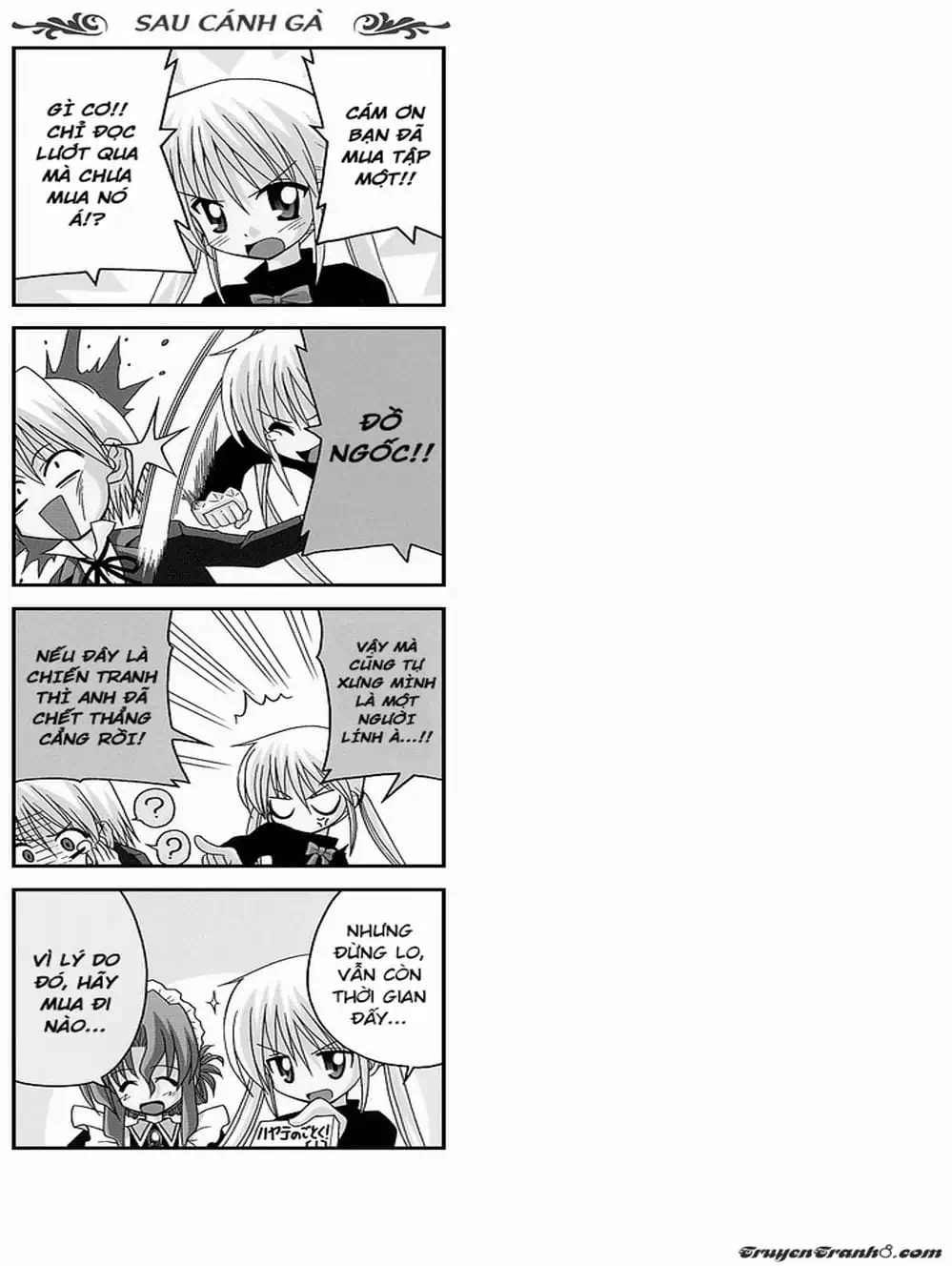 Truyện Tranh Chàng Quản Gia - Hayate No Gotoku trang 4