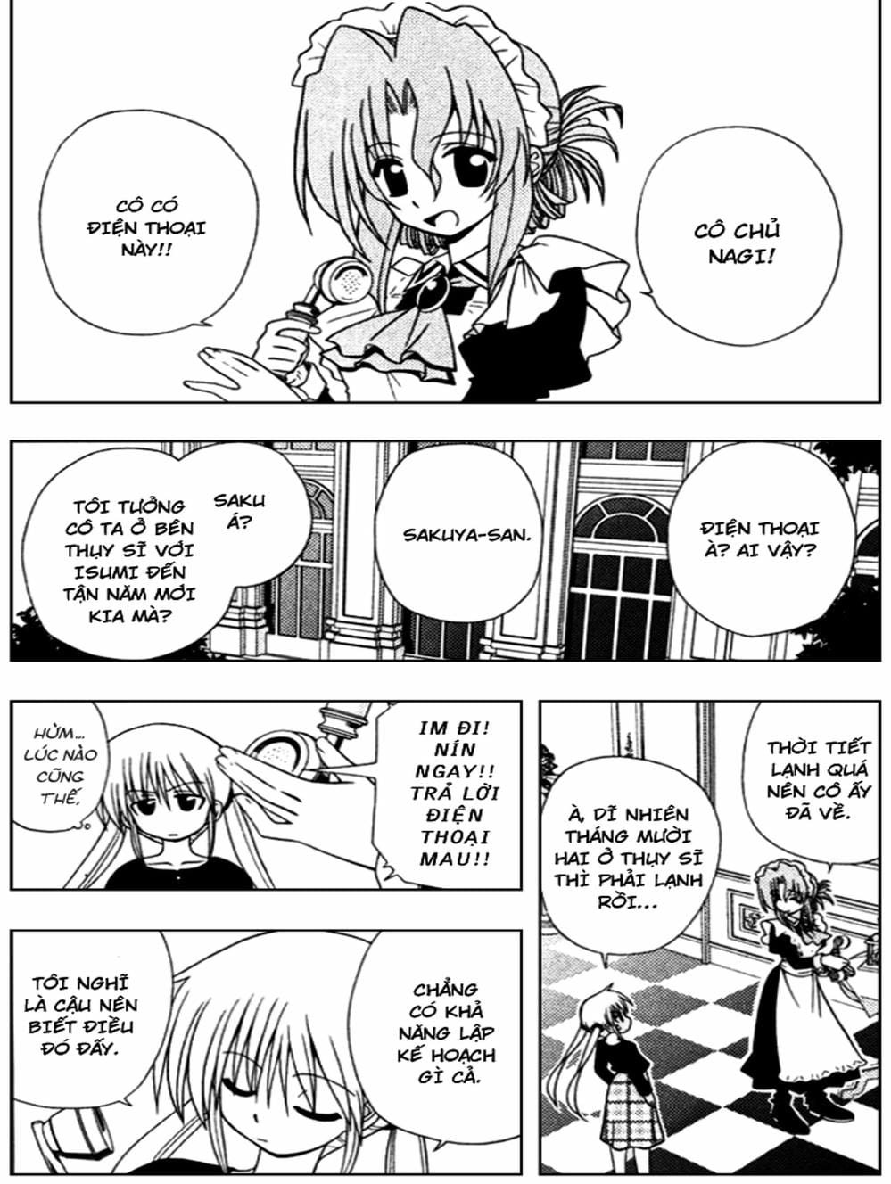 Truyện Tranh Chàng Quản Gia - Hayate No Gotoku trang 4