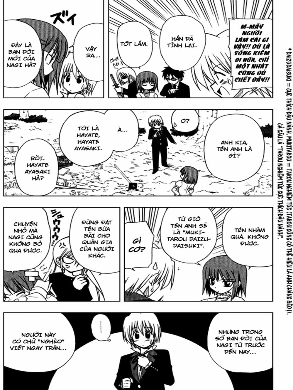 Truyện Tranh Chàng Quản Gia - Hayate No Gotoku trang 4