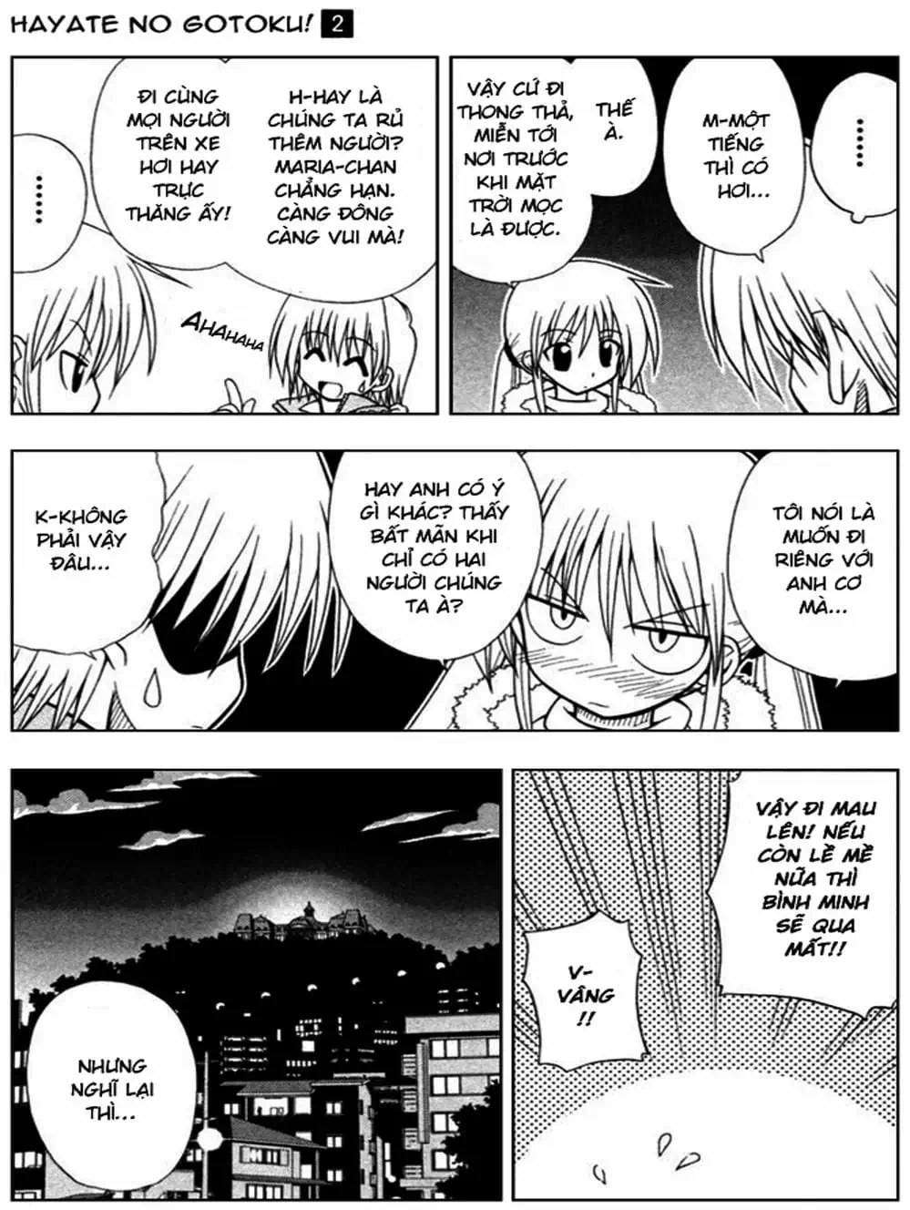 Truyện Tranh Chàng Quản Gia - Hayate No Gotoku trang 4
