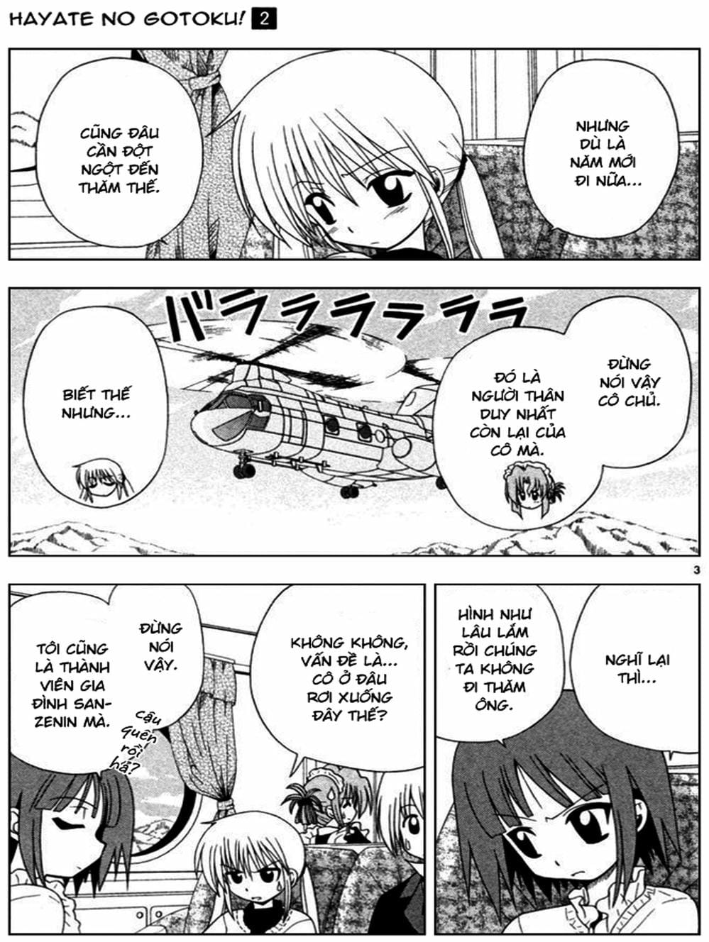Truyện Tranh Chàng Quản Gia - Hayate No Gotoku trang 4