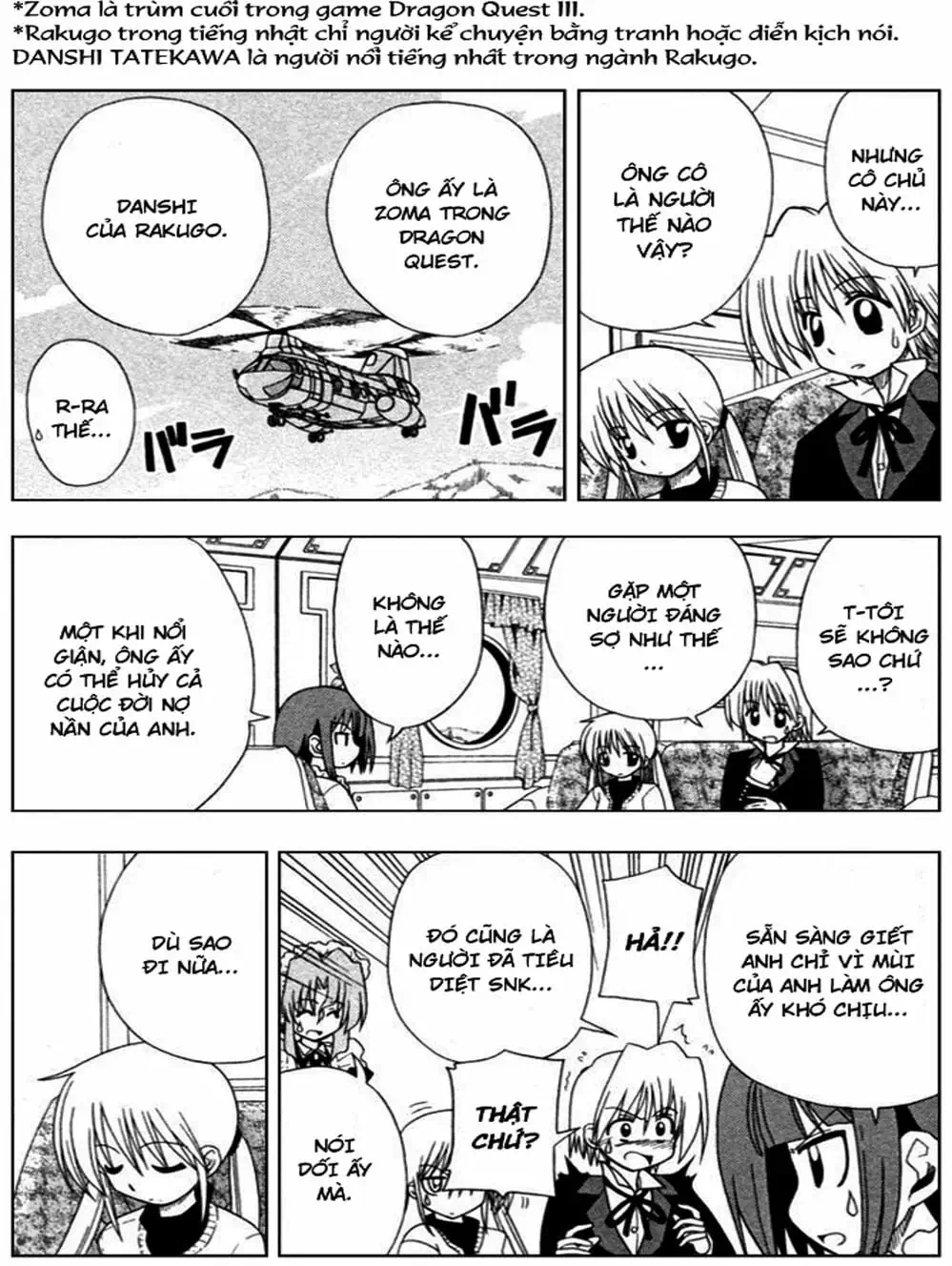 Truyện Tranh Chàng Quản Gia - Hayate No Gotoku trang 4