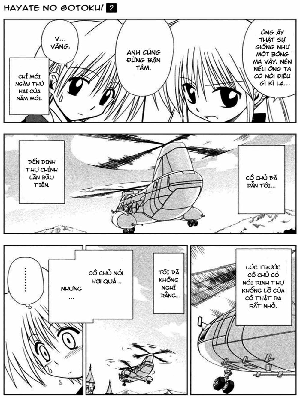 Truyện Tranh Chàng Quản Gia - Hayate No Gotoku trang 4