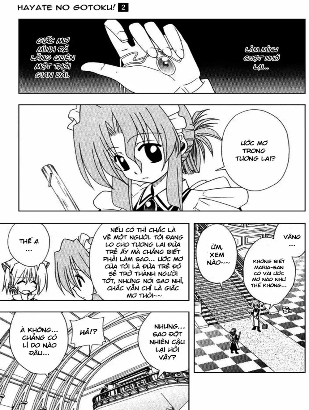 Truyện Tranh Chàng Quản Gia - Hayate No Gotoku trang 4