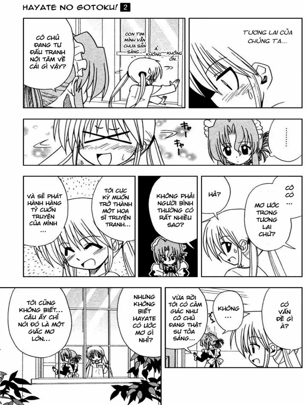Truyện Tranh Chàng Quản Gia - Hayate No Gotoku trang 4
