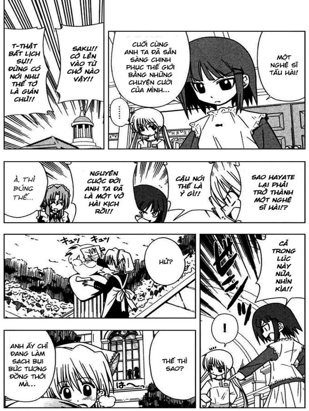 Truyện Tranh Chàng Quản Gia - Hayate No Gotoku trang 4