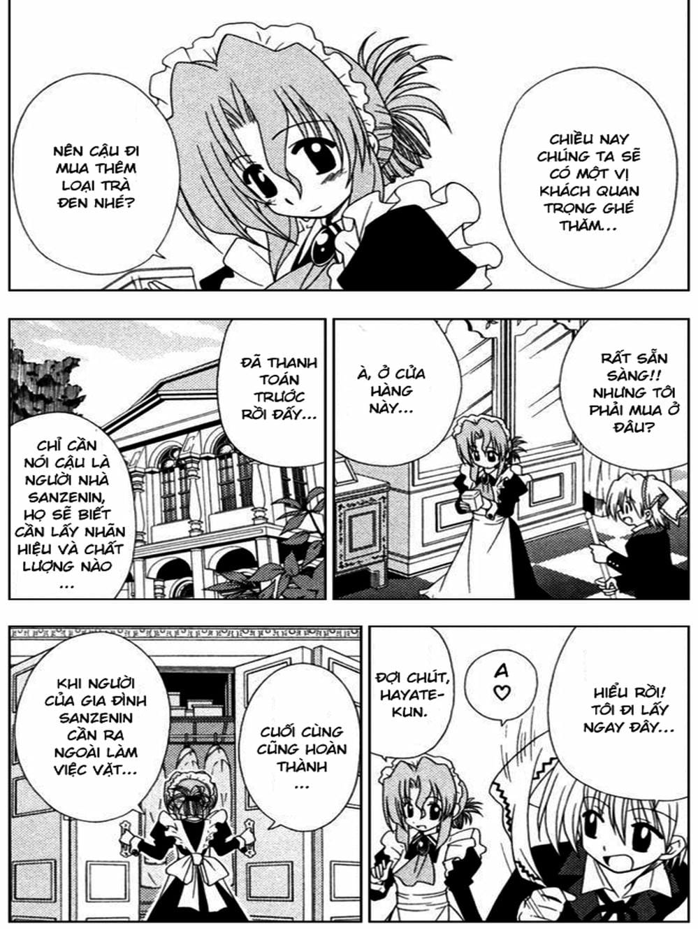 Truyện Tranh Chàng Quản Gia - Hayate No Gotoku trang 4