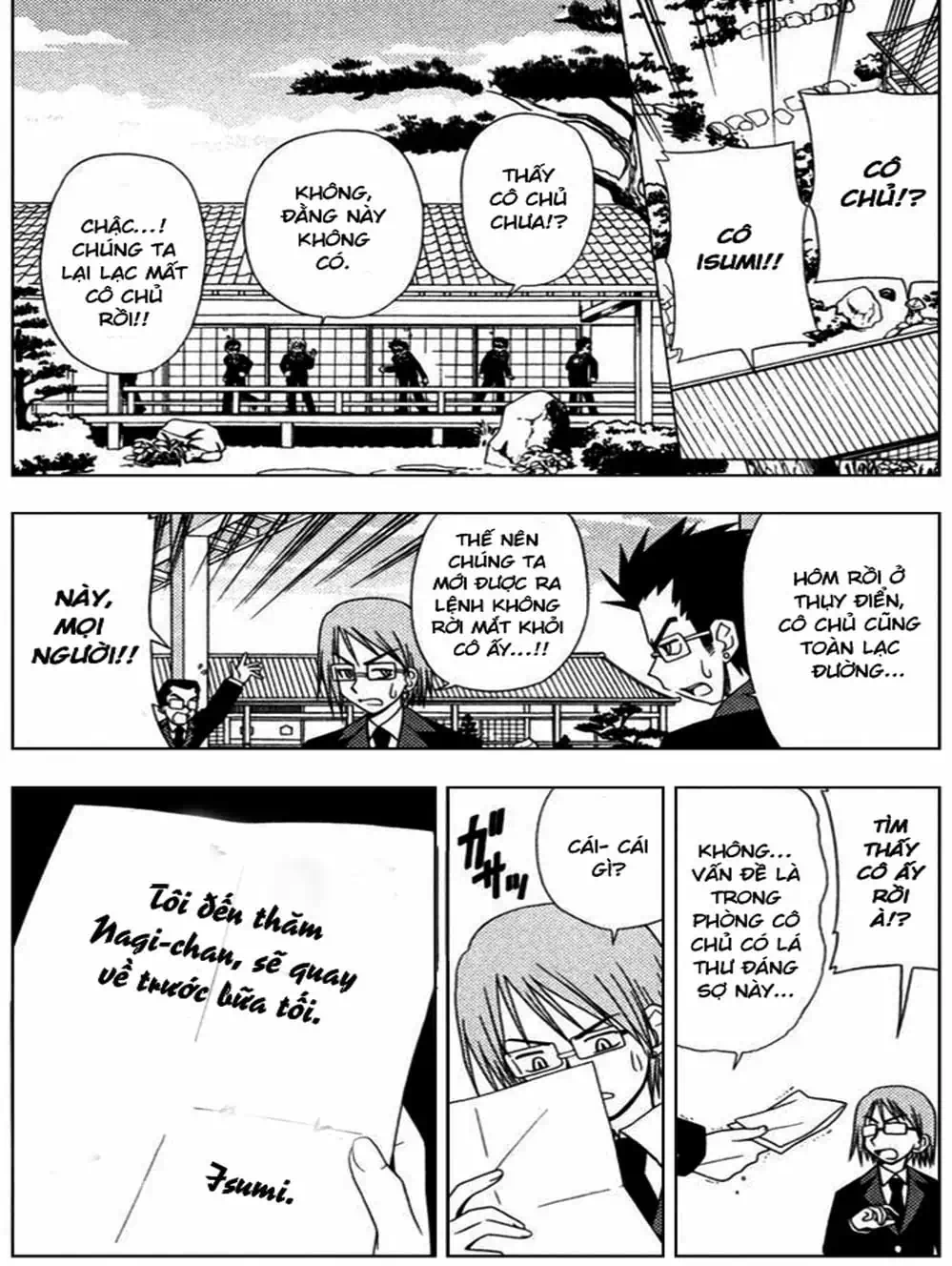 Truyện Tranh Chàng Quản Gia - Hayate No Gotoku trang 4
