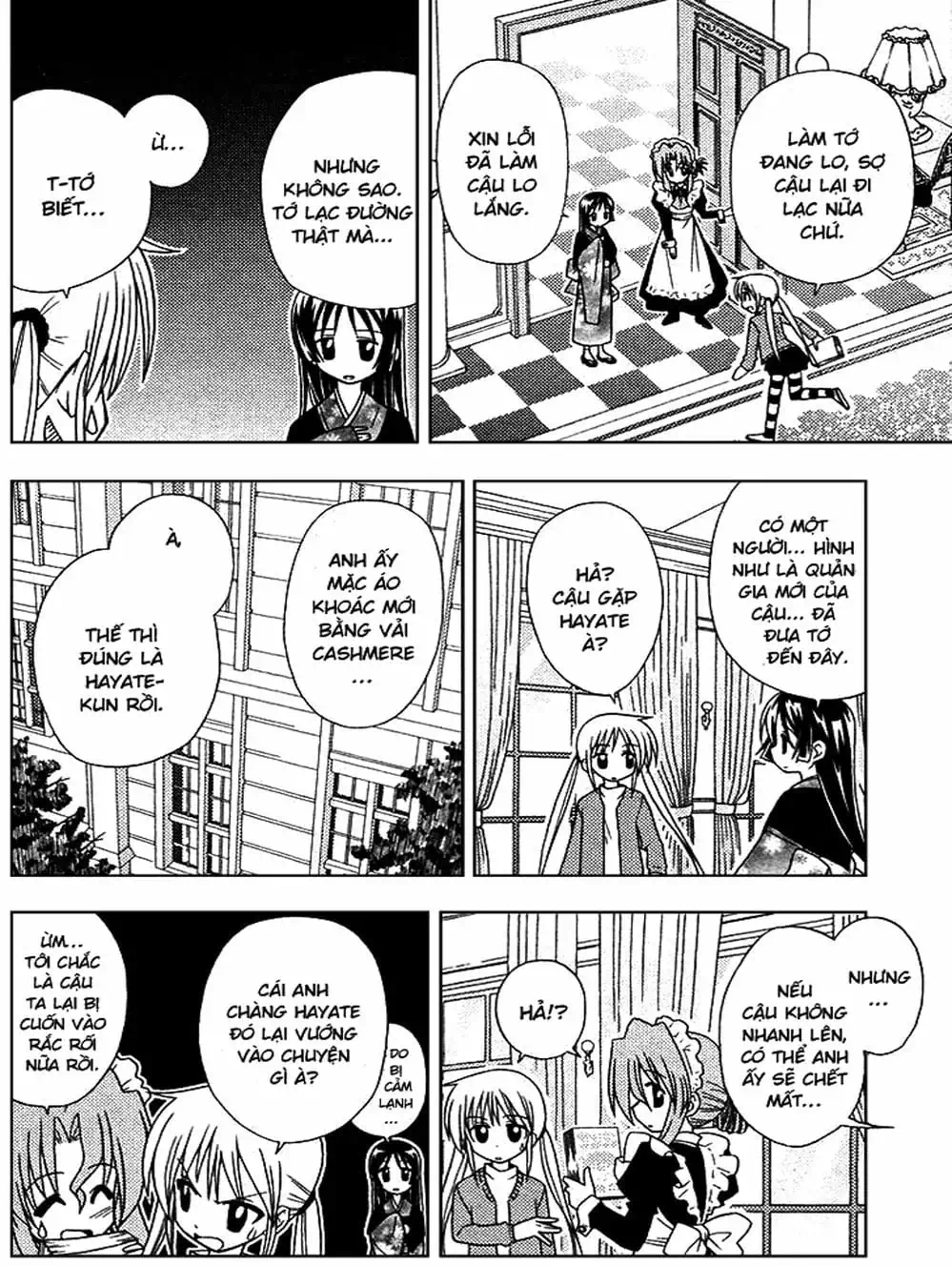 Truyện Tranh Chàng Quản Gia - Hayate No Gotoku trang 4