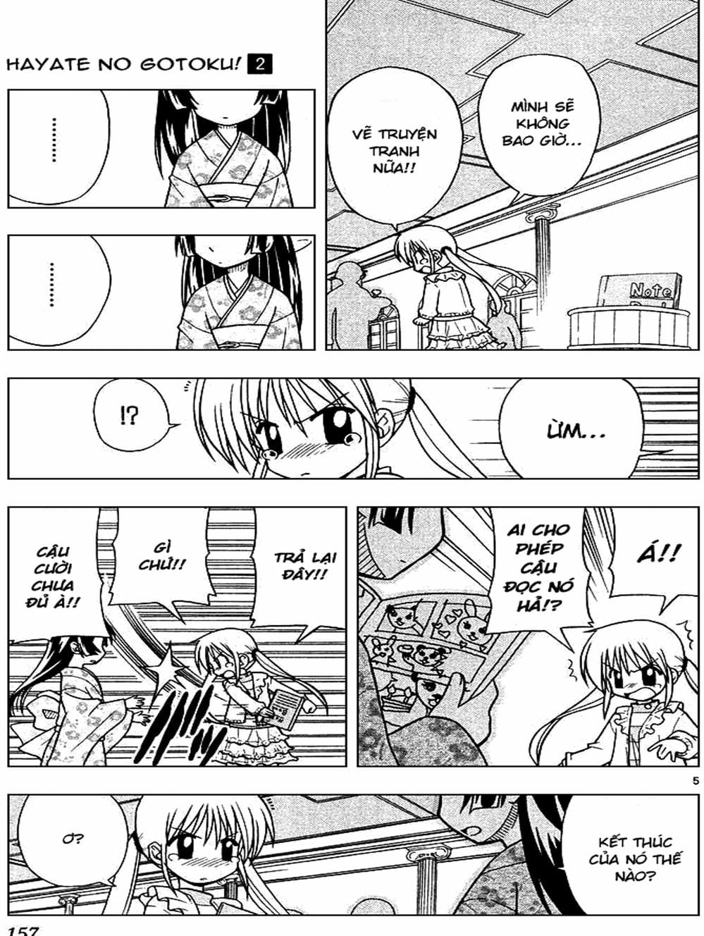 Truyện Tranh Chàng Quản Gia - Hayate No Gotoku trang 4