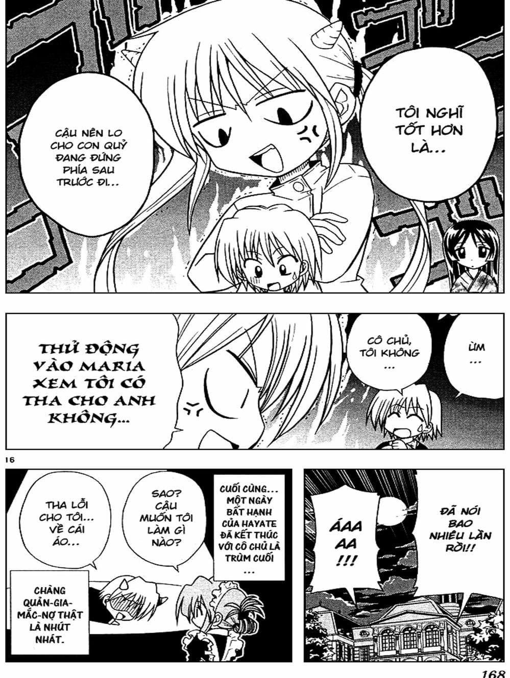 Truyện Tranh Chàng Quản Gia - Hayate No Gotoku trang 4