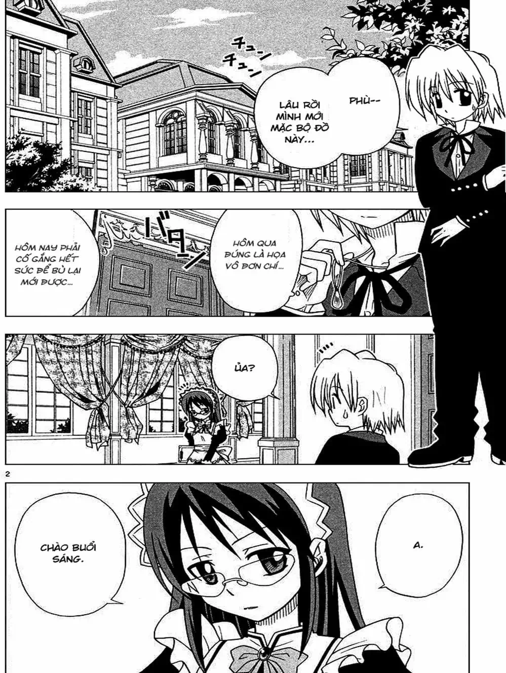 Truyện Tranh Chàng Quản Gia - Hayate No Gotoku trang 4