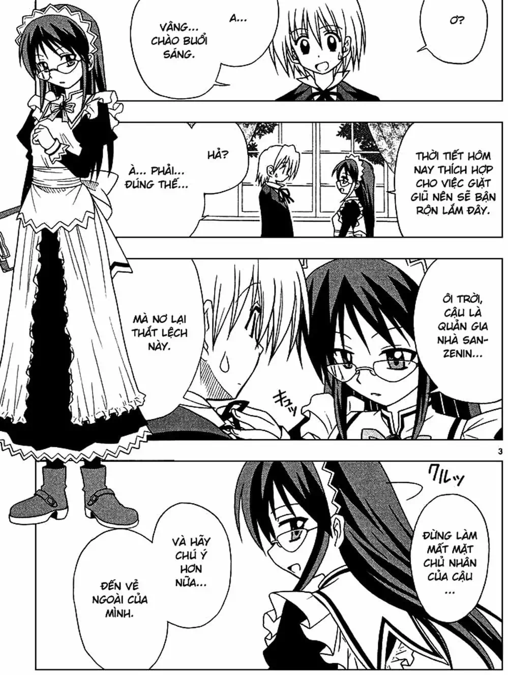 Truyện Tranh Chàng Quản Gia - Hayate No Gotoku trang 4