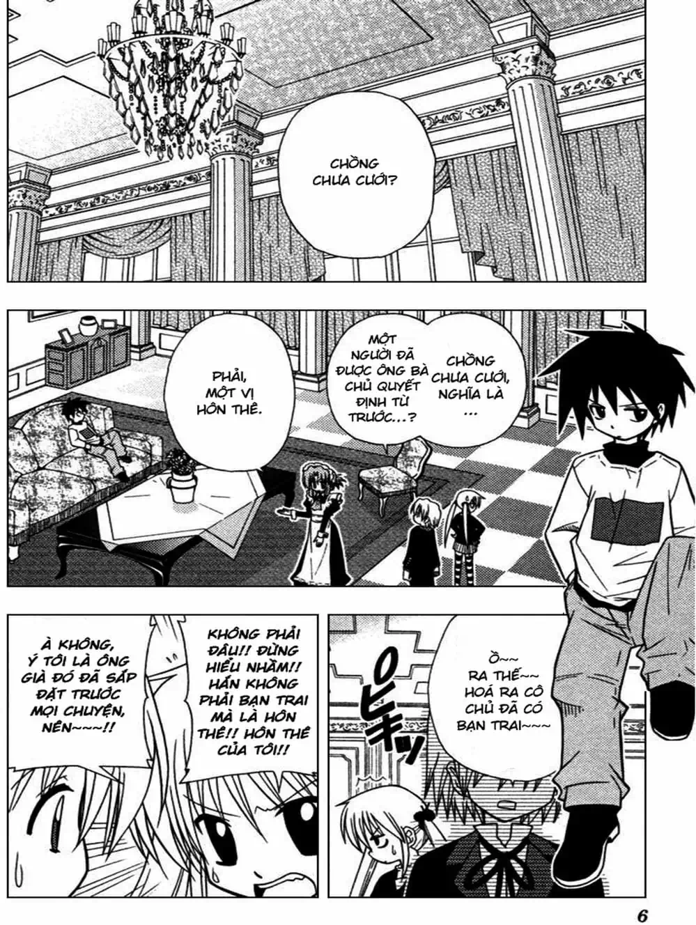 Truyện Tranh Chàng Quản Gia - Hayate No Gotoku trang 4