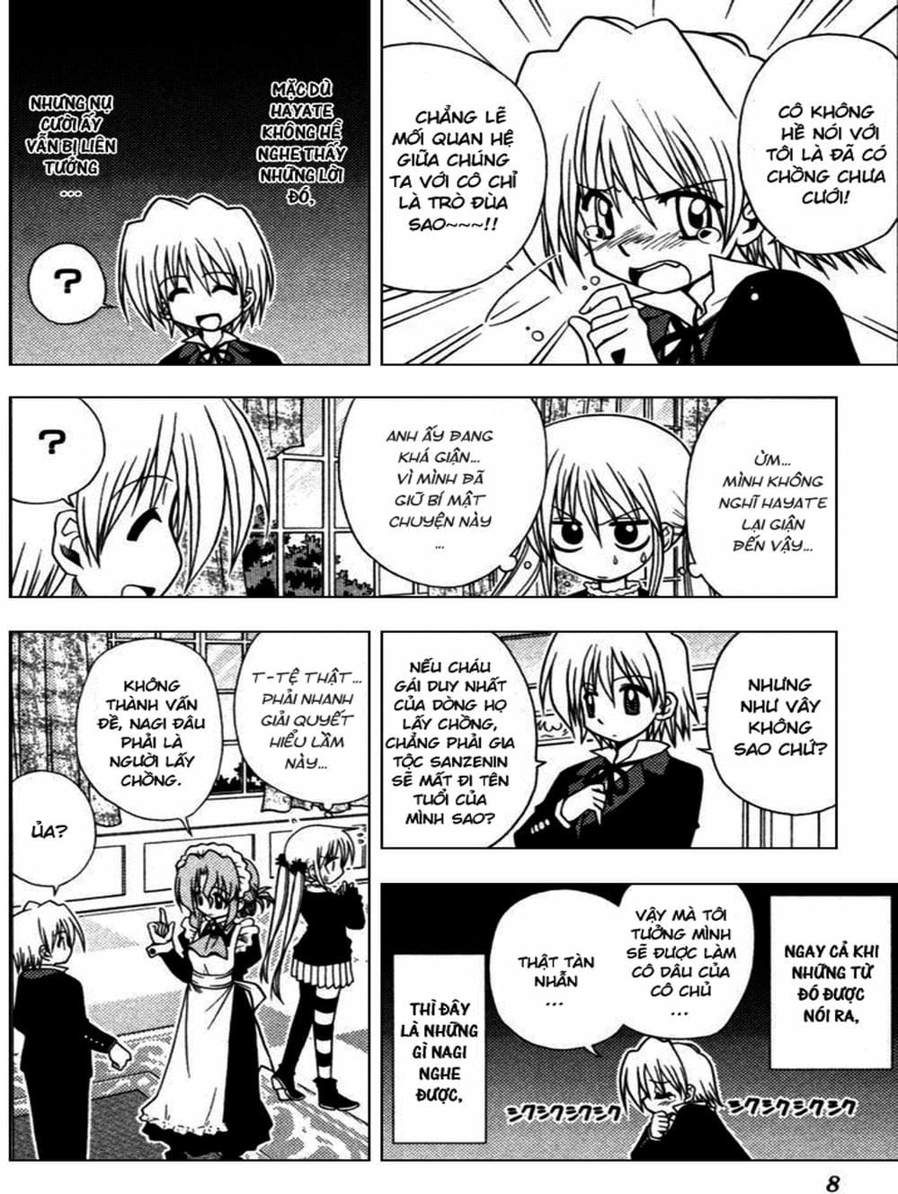 Truyện Tranh Chàng Quản Gia - Hayate No Gotoku trang 4