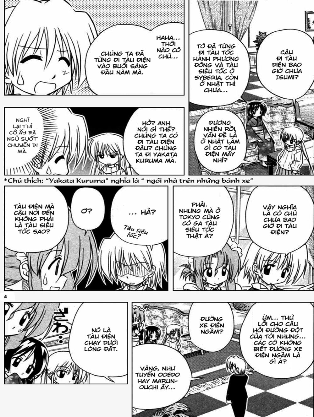 Truyện Tranh Chàng Quản Gia - Hayate No Gotoku trang 4