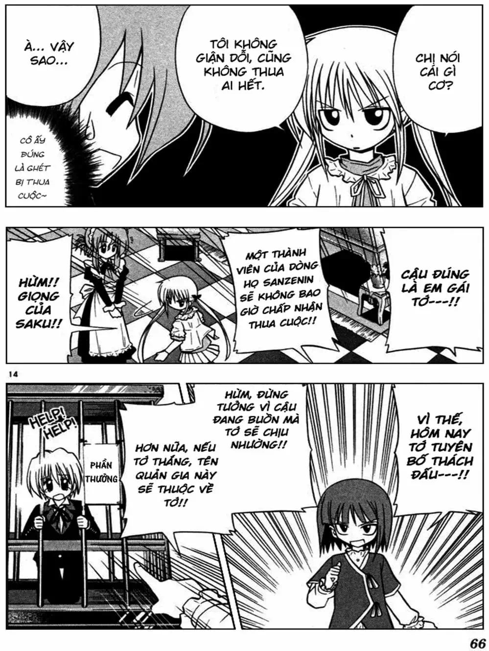 Truyện Tranh Chàng Quản Gia - Hayate No Gotoku trang 4