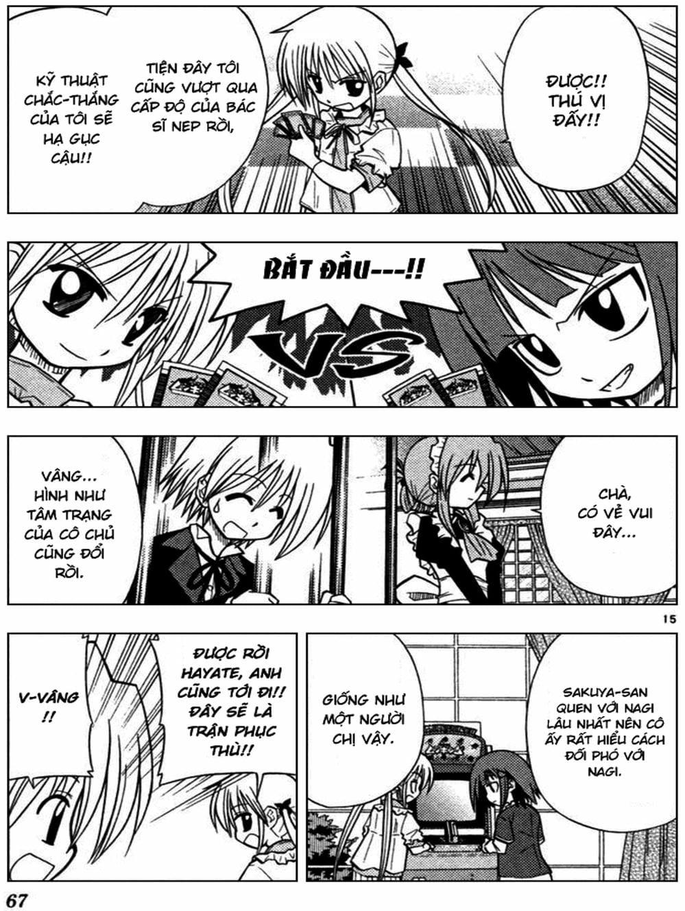 Truyện Tranh Chàng Quản Gia - Hayate No Gotoku trang 4