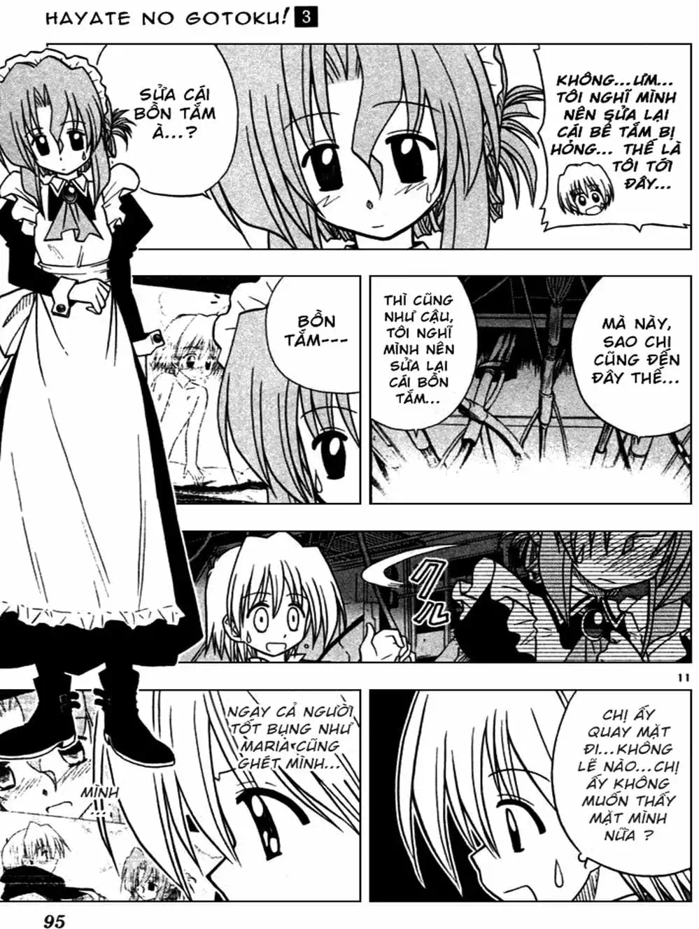 Truyện Tranh Chàng Quản Gia - Hayate No Gotoku trang 4