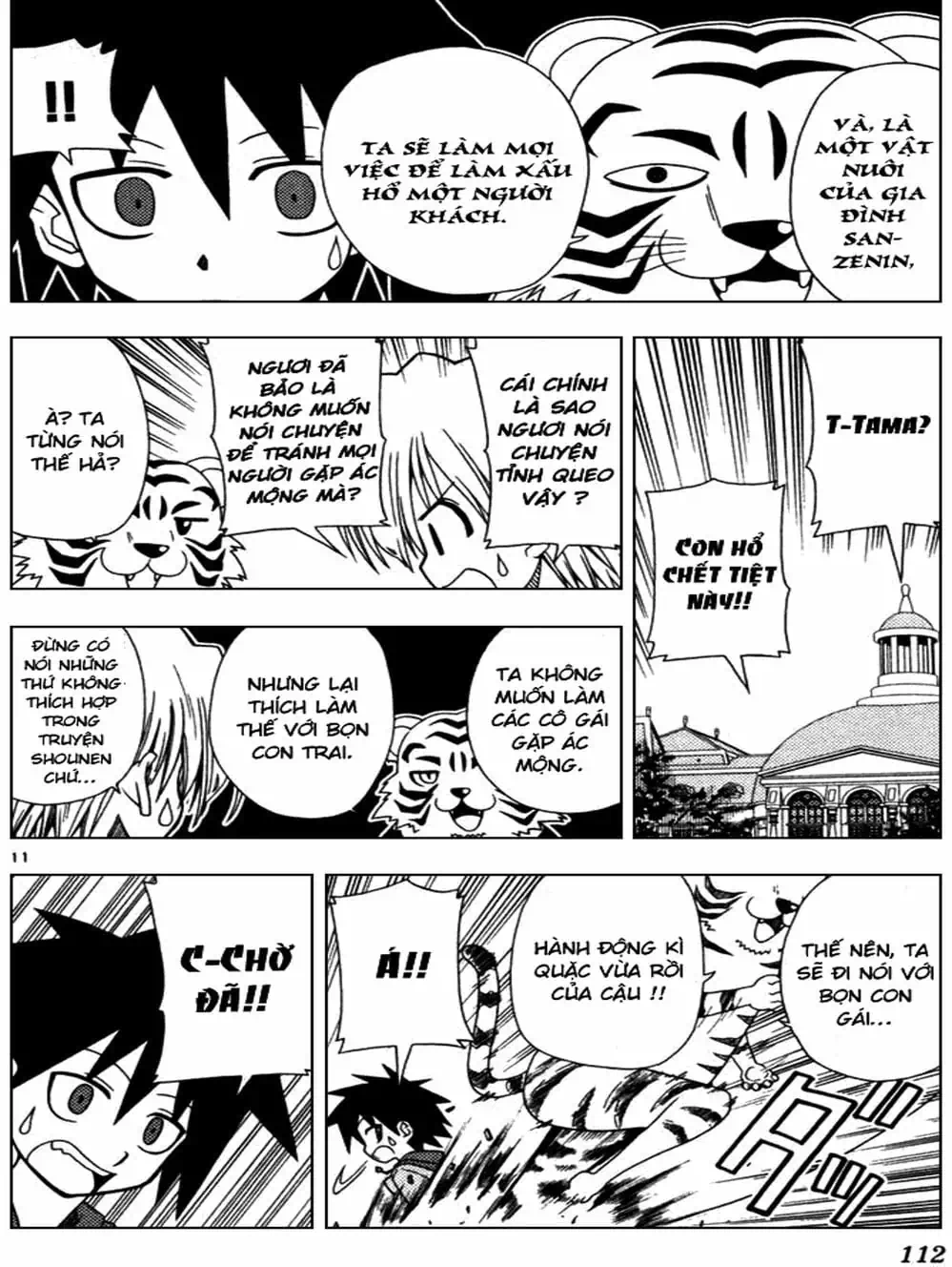 Truyện Tranh Chàng Quản Gia - Hayate No Gotoku trang 4