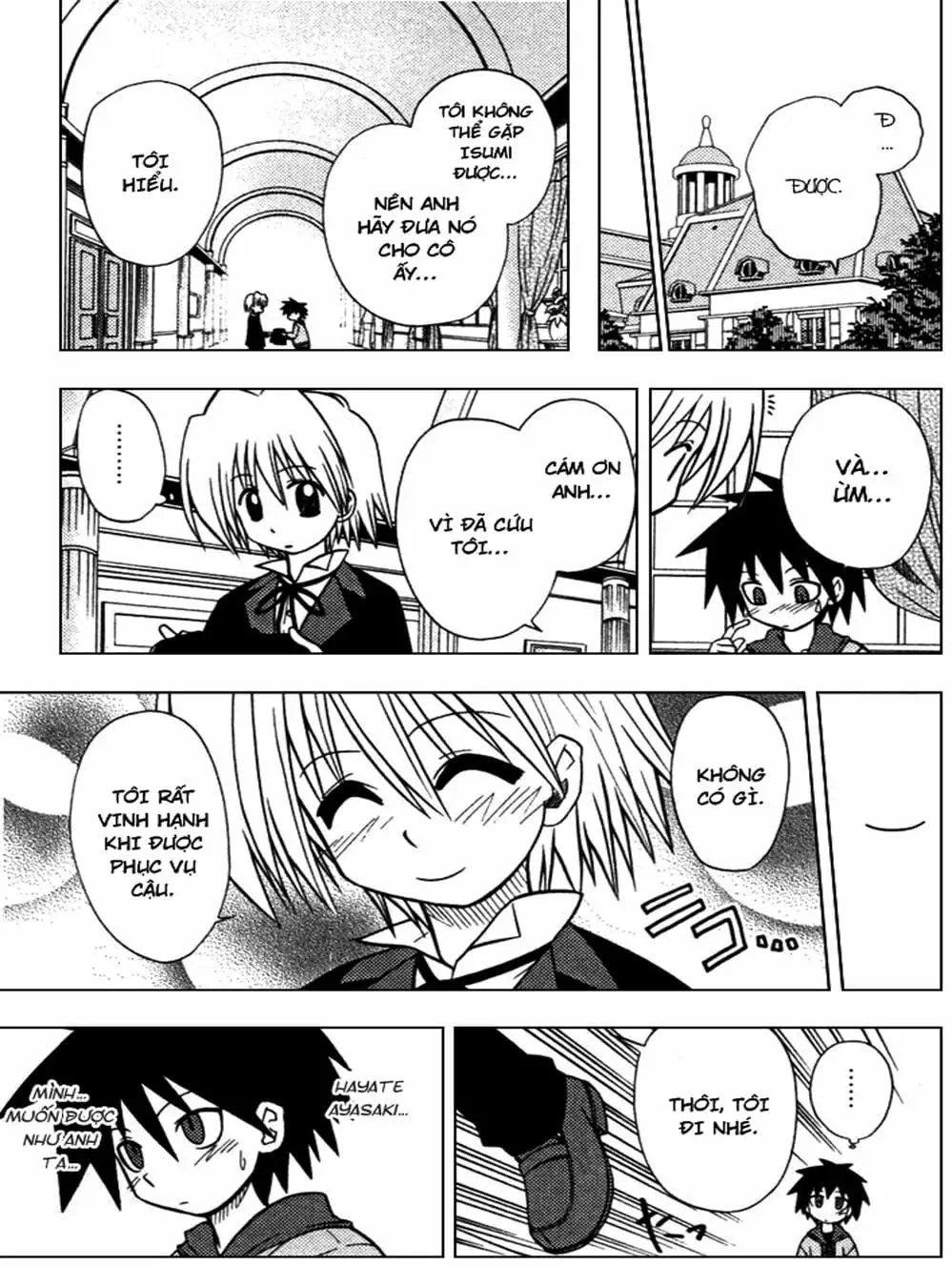 Truyện Tranh Chàng Quản Gia - Hayate No Gotoku trang 4