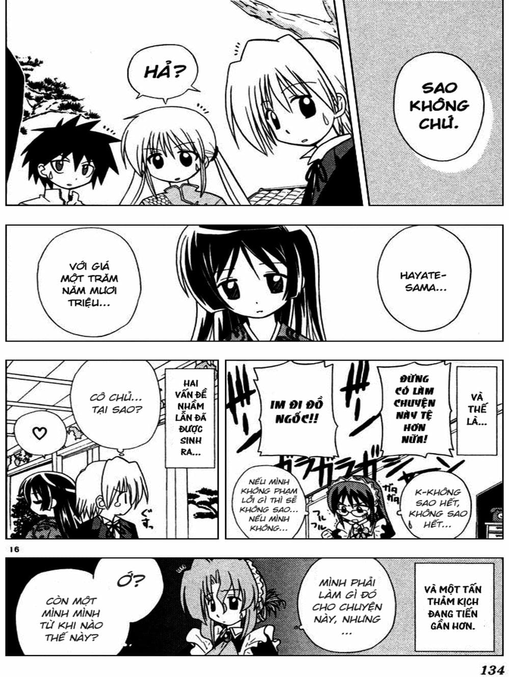 Truyện Tranh Chàng Quản Gia - Hayate No Gotoku trang 4
