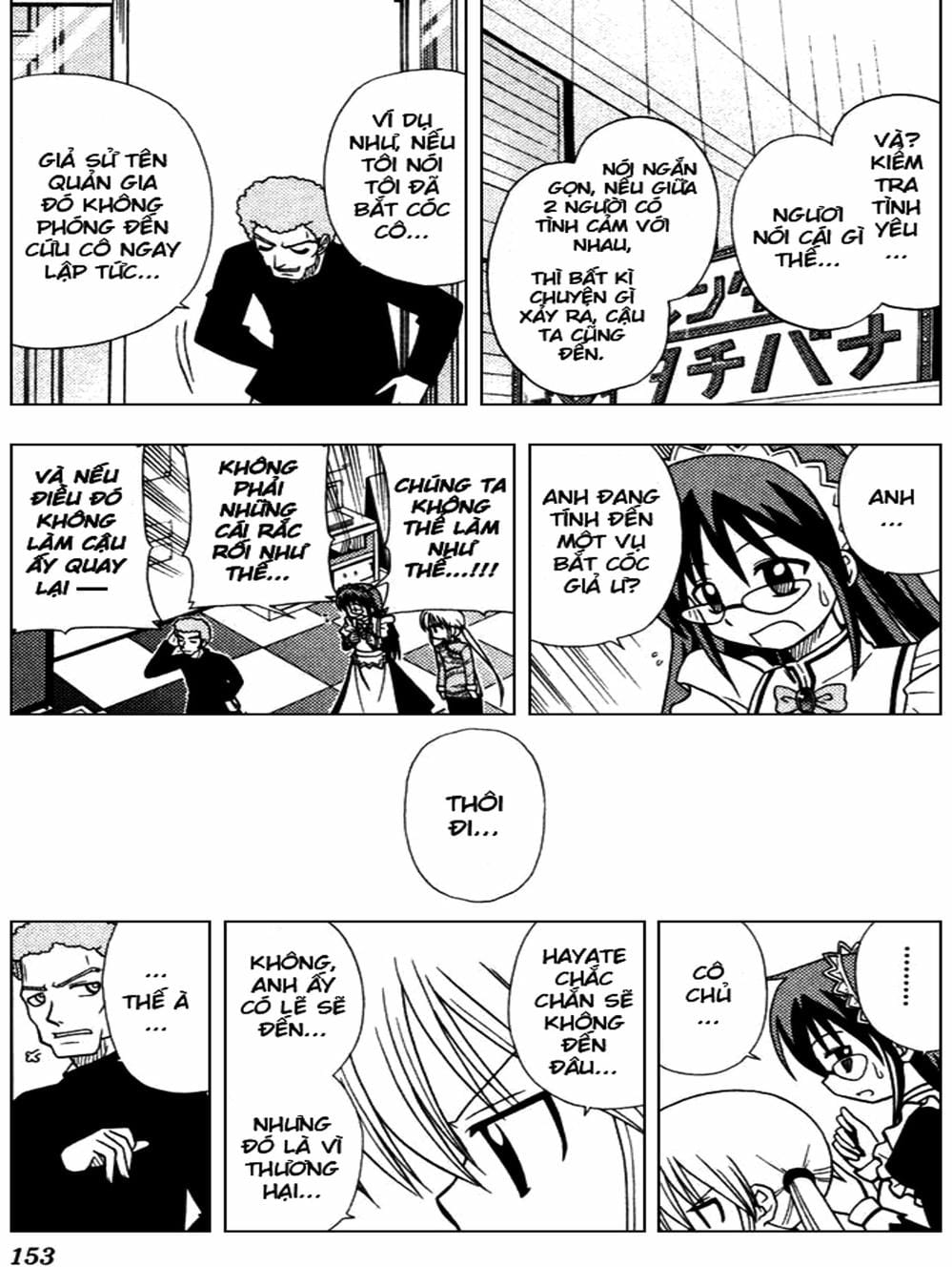 Truyện Tranh Chàng Quản Gia - Hayate No Gotoku trang 4