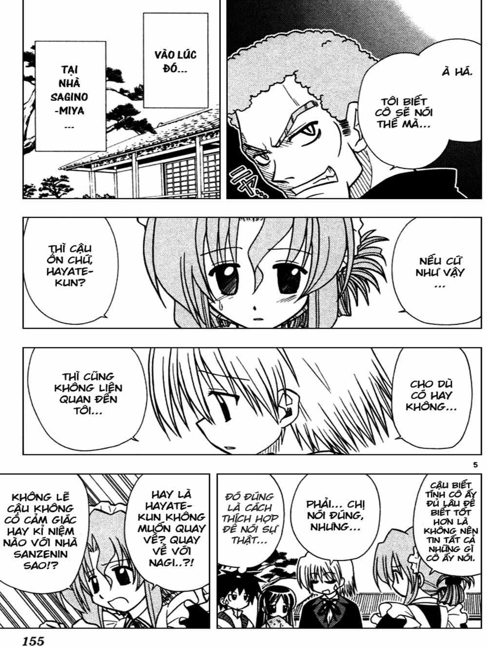 Truyện Tranh Chàng Quản Gia - Hayate No Gotoku trang 4