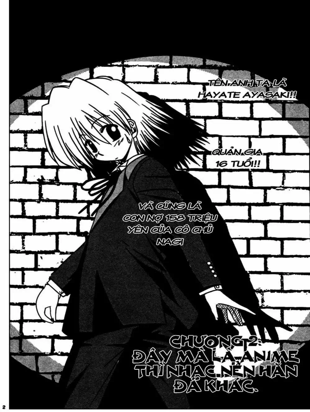 Truyện Tranh Chàng Quản Gia - Hayate No Gotoku trang 4