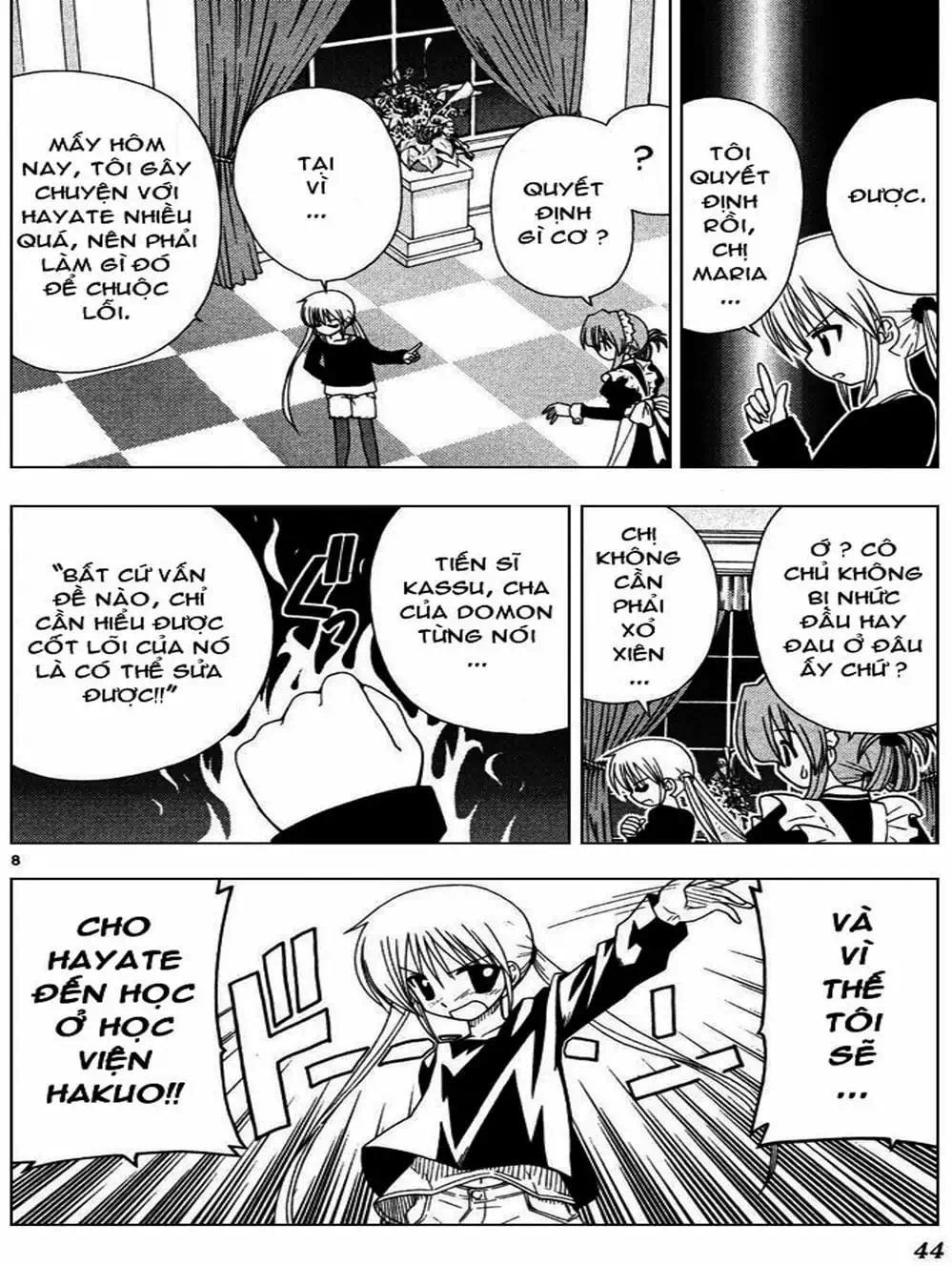 Truyện Tranh Chàng Quản Gia - Hayate No Gotoku trang 4