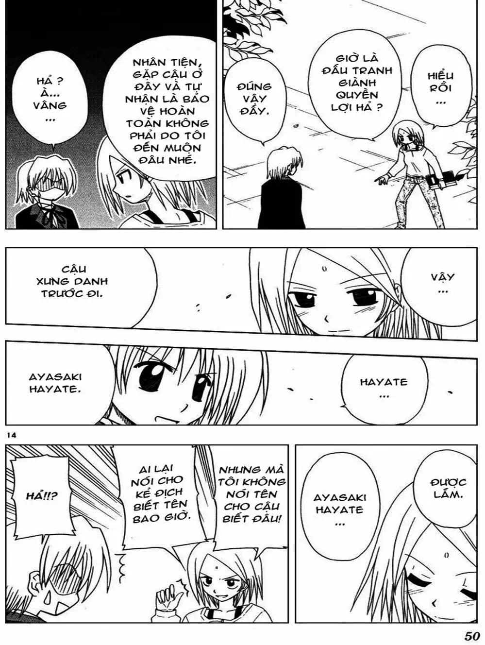 Truyện Tranh Chàng Quản Gia - Hayate No Gotoku trang 4