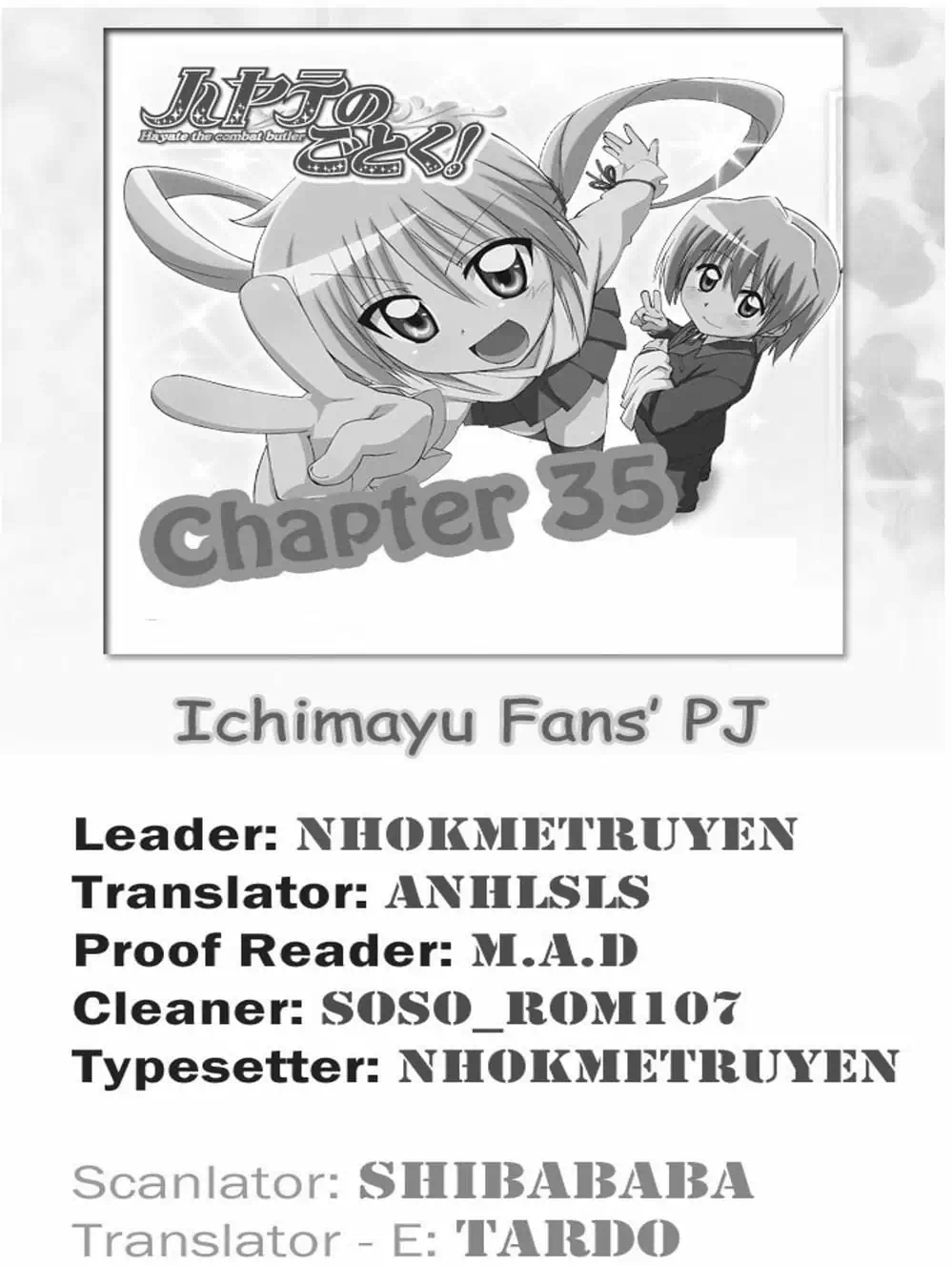 Truyện Tranh Chàng Quản Gia - Hayate No Gotoku trang 4