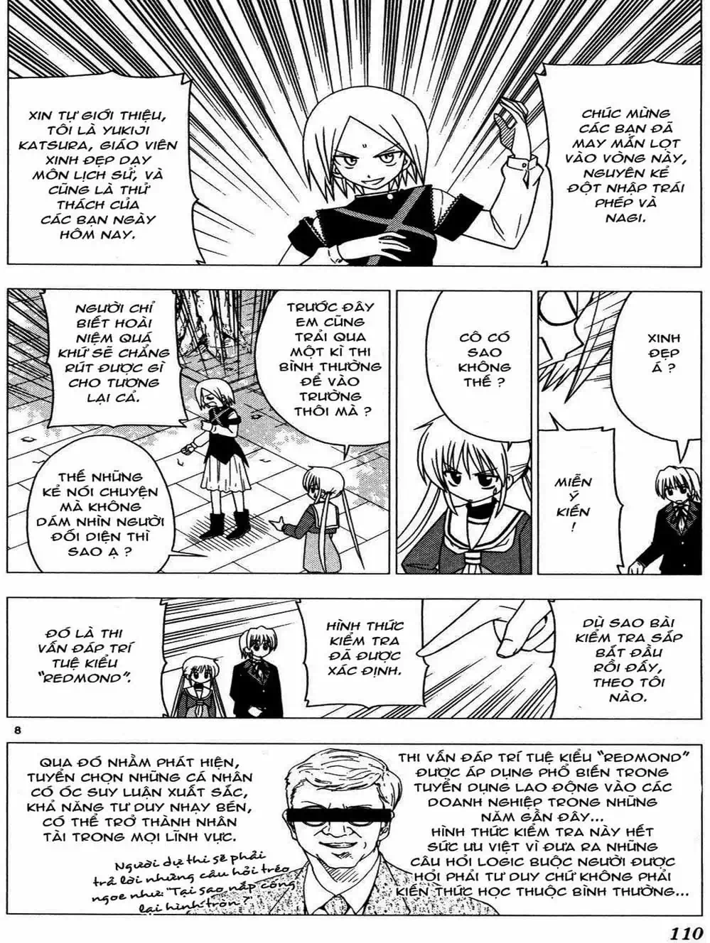 Truyện Tranh Chàng Quản Gia - Hayate No Gotoku trang 4