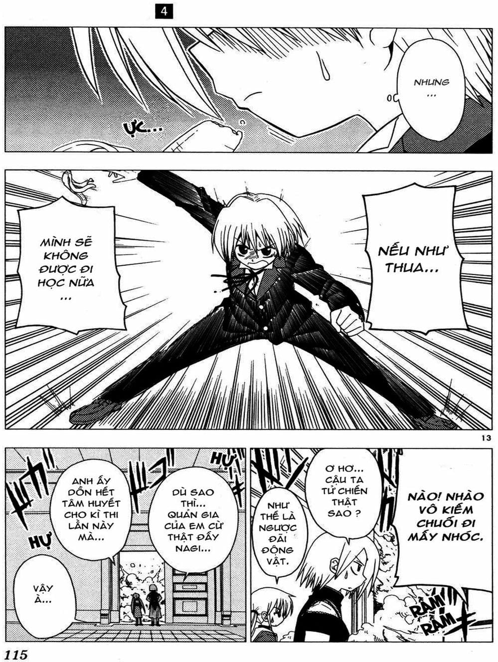 Truyện Tranh Chàng Quản Gia - Hayate No Gotoku trang 4