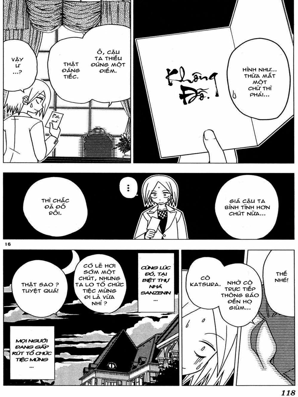 Truyện Tranh Chàng Quản Gia - Hayate No Gotoku trang 4