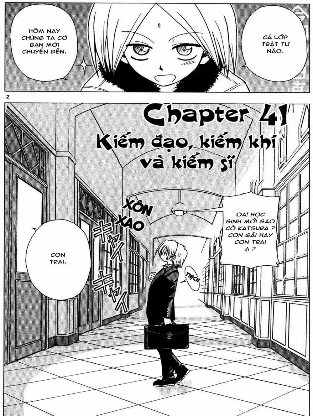 Truyện Tranh Chàng Quản Gia - Hayate No Gotoku trang 4