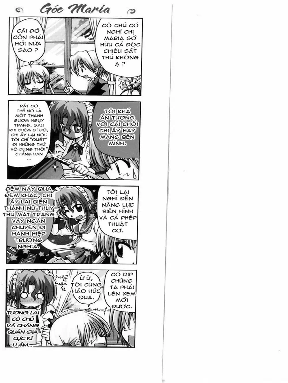 Truyện Tranh Chàng Quản Gia - Hayate No Gotoku trang 4