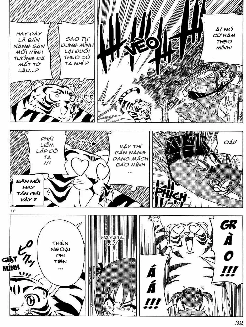 Truyện Tranh Chàng Quản Gia - Hayate No Gotoku trang 4