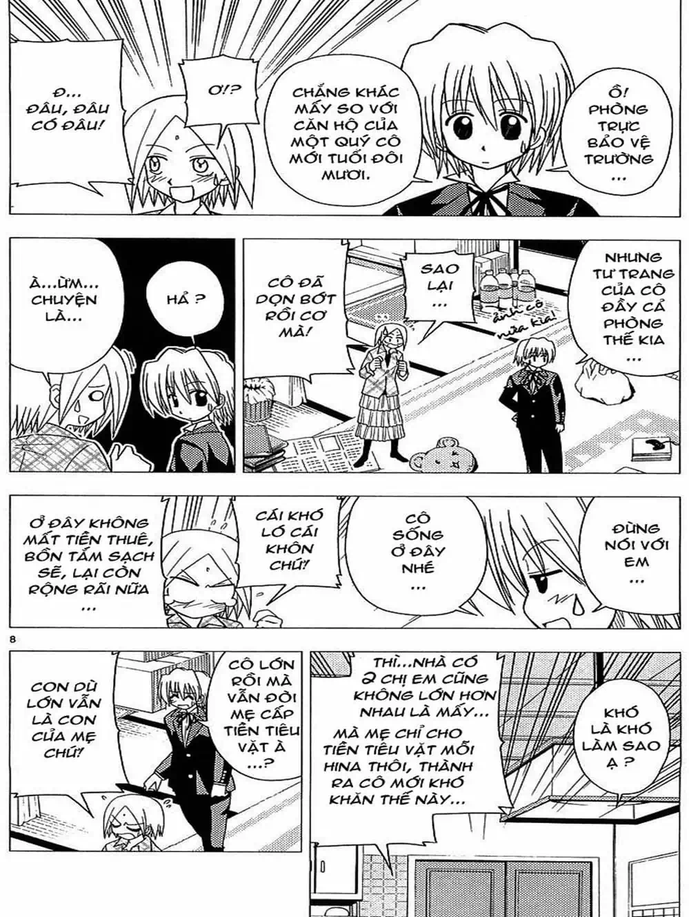 Truyện Tranh Chàng Quản Gia - Hayate No Gotoku trang 4