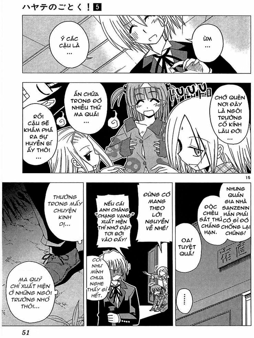 Truyện Tranh Chàng Quản Gia - Hayate No Gotoku trang 4