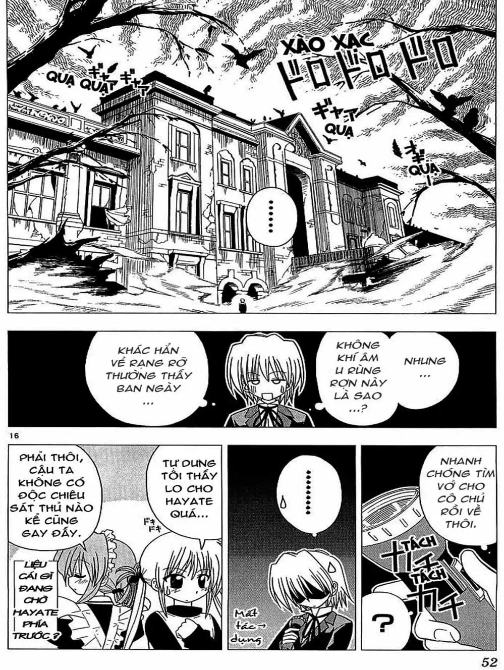Truyện Tranh Chàng Quản Gia - Hayate No Gotoku trang 4