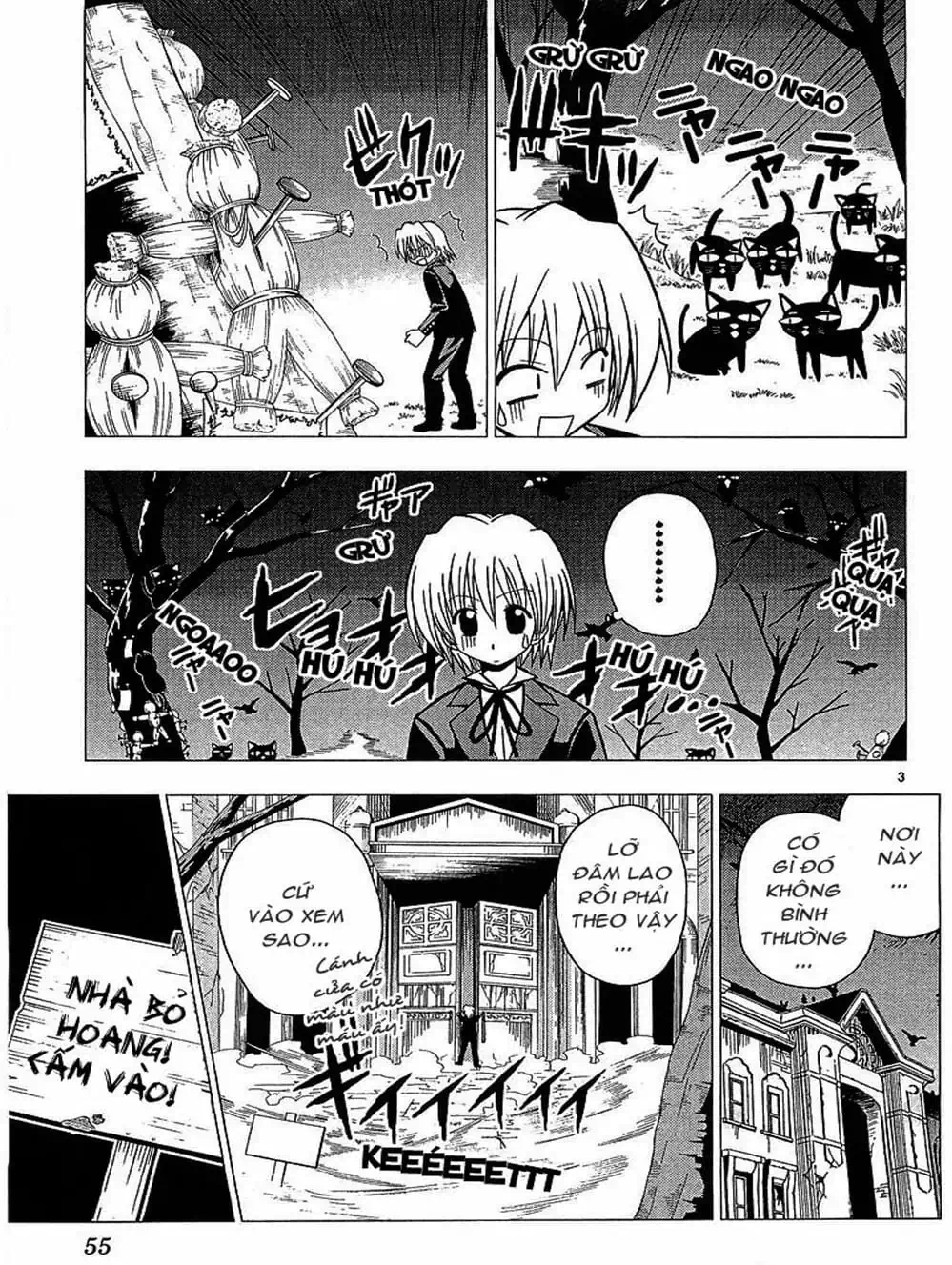 Truyện Tranh Chàng Quản Gia - Hayate No Gotoku trang 4