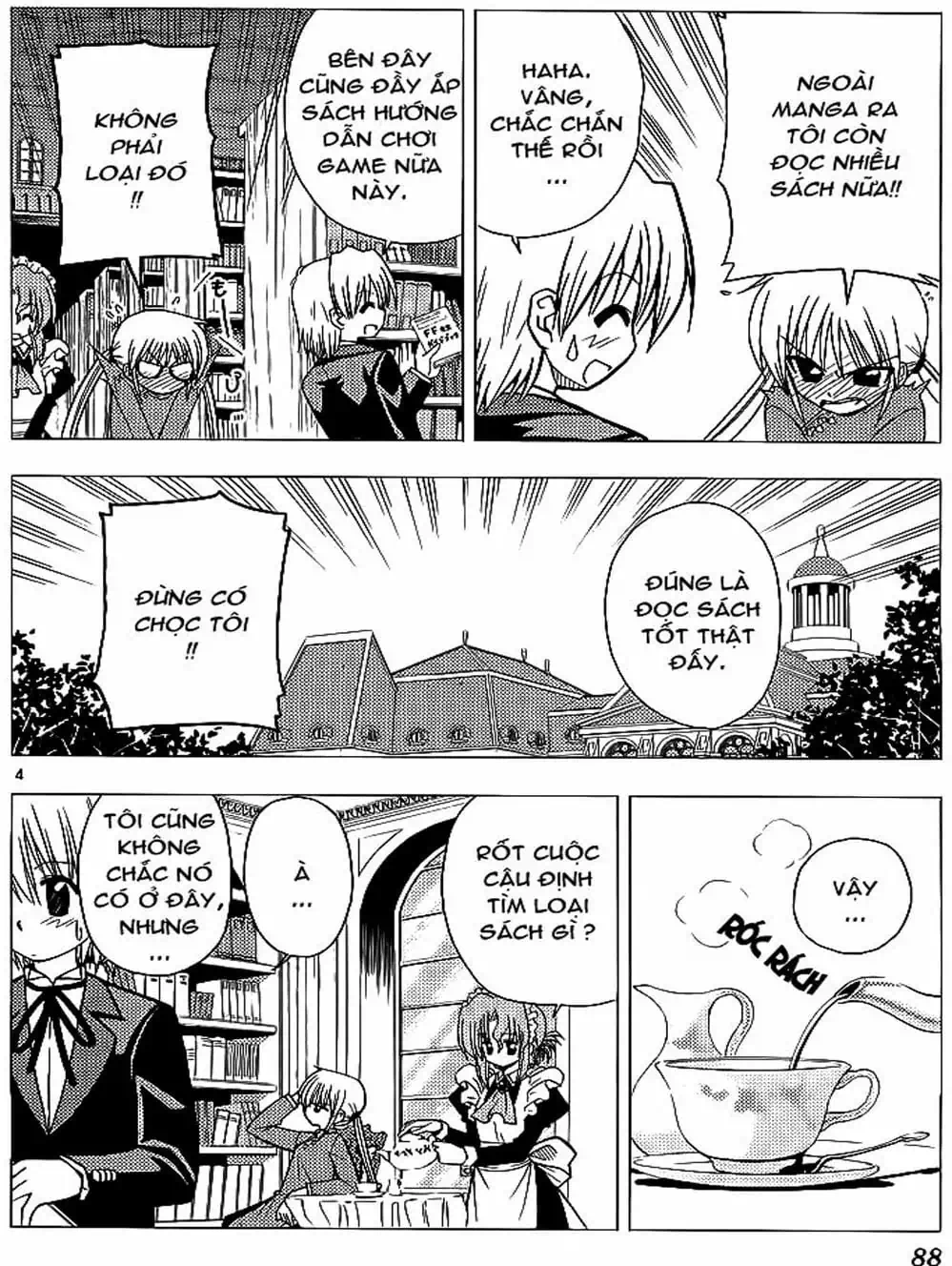Truyện Tranh Chàng Quản Gia - Hayate No Gotoku trang 4