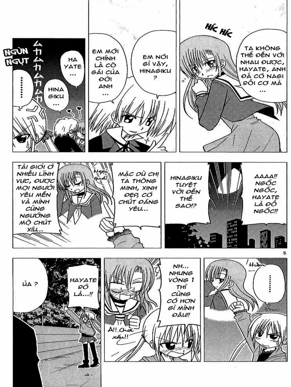 Truyện Tranh Chàng Quản Gia - Hayate No Gotoku trang 4