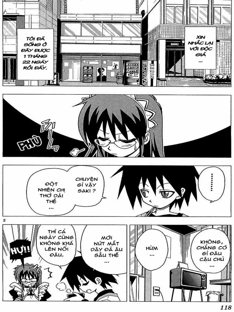 Truyện Tranh Chàng Quản Gia - Hayate No Gotoku trang 4