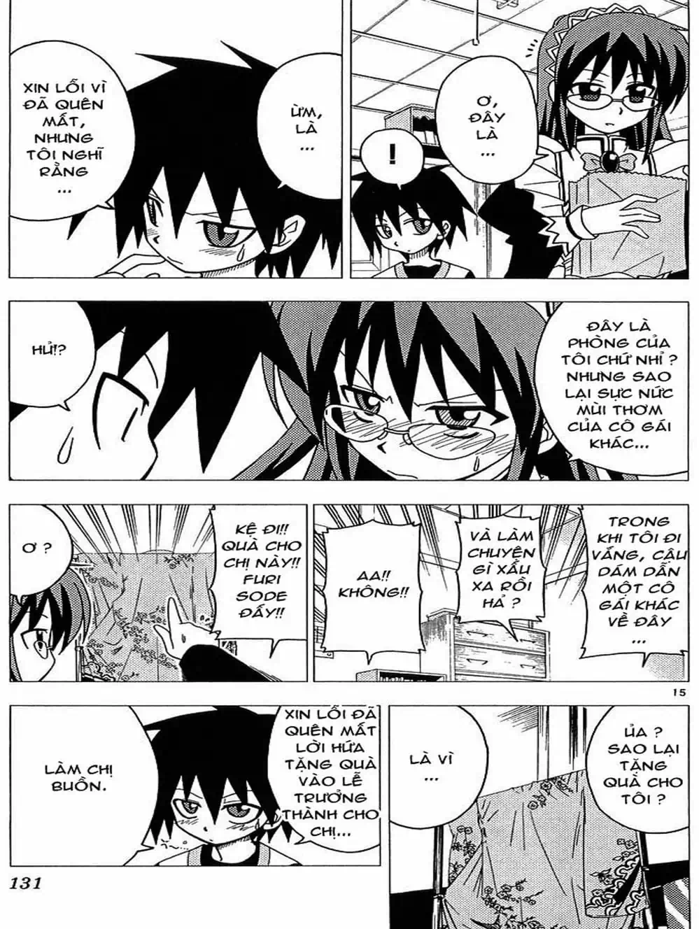 Truyện Tranh Chàng Quản Gia - Hayate No Gotoku trang 4