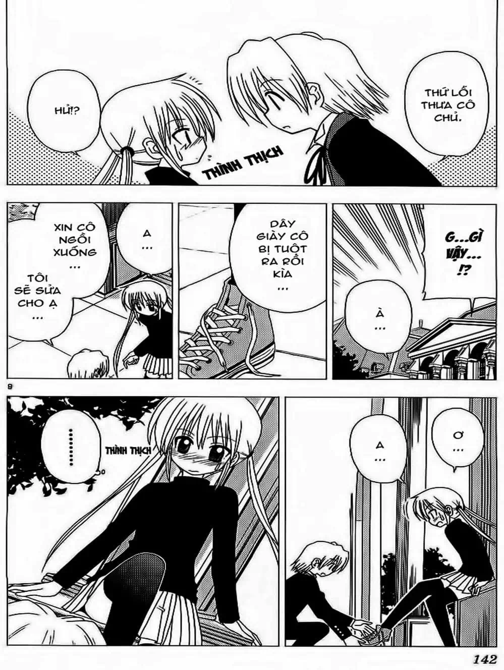 Truyện Tranh Chàng Quản Gia - Hayate No Gotoku trang 4