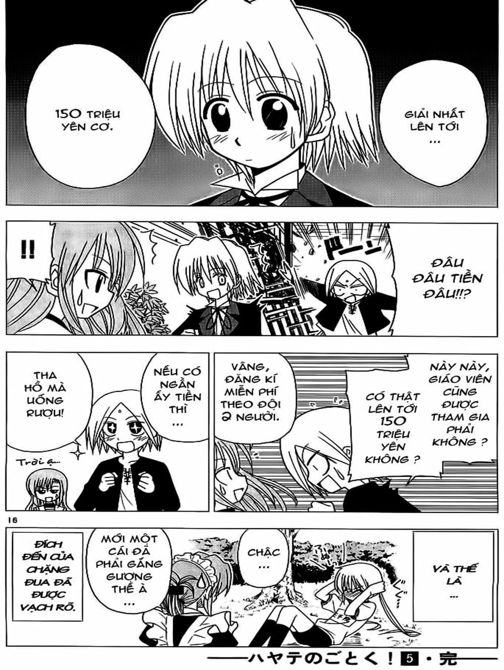 Truyện Tranh Chàng Quản Gia - Hayate No Gotoku trang 4