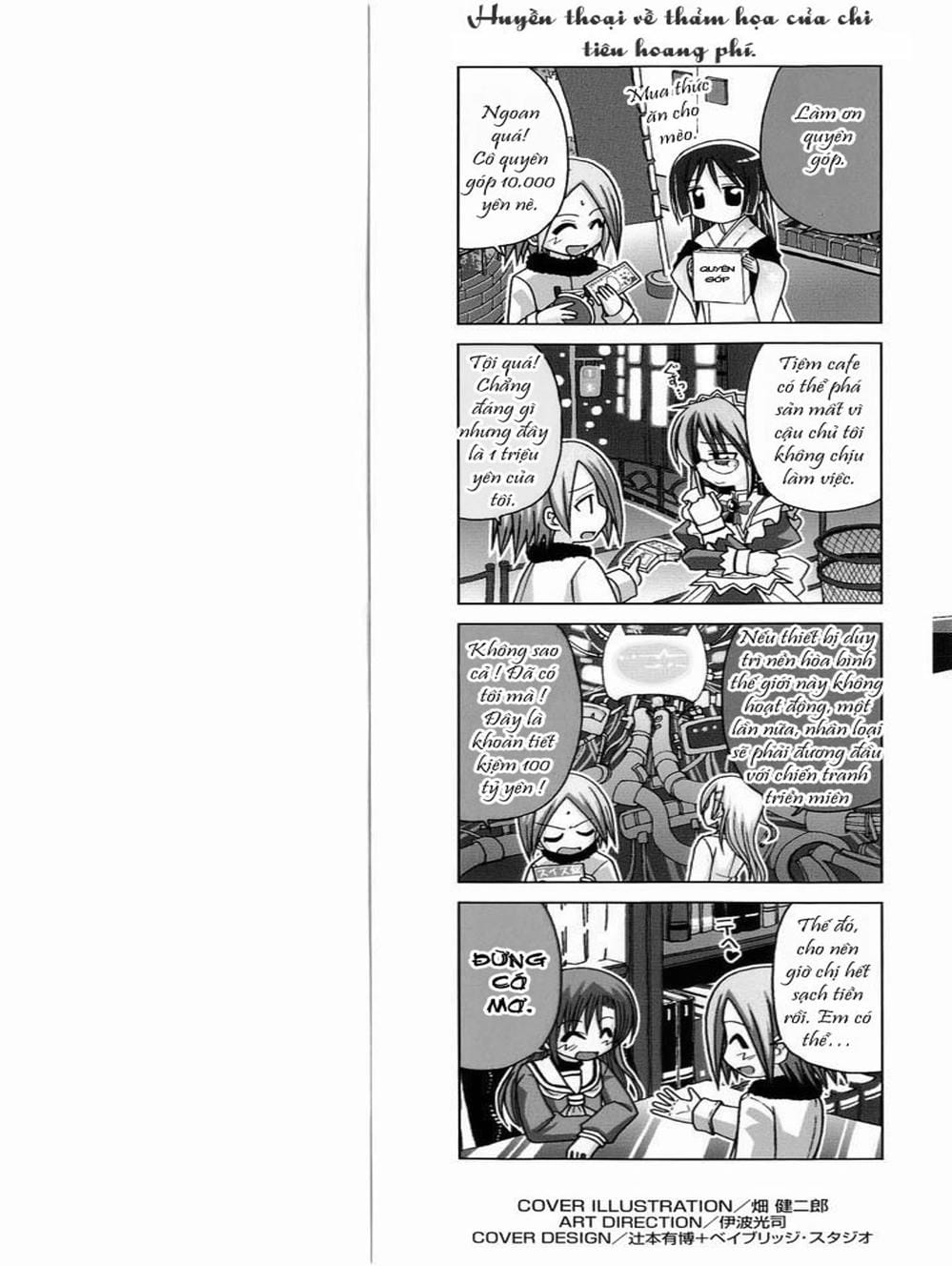 Truyện Tranh Chàng Quản Gia - Hayate No Gotoku trang 4